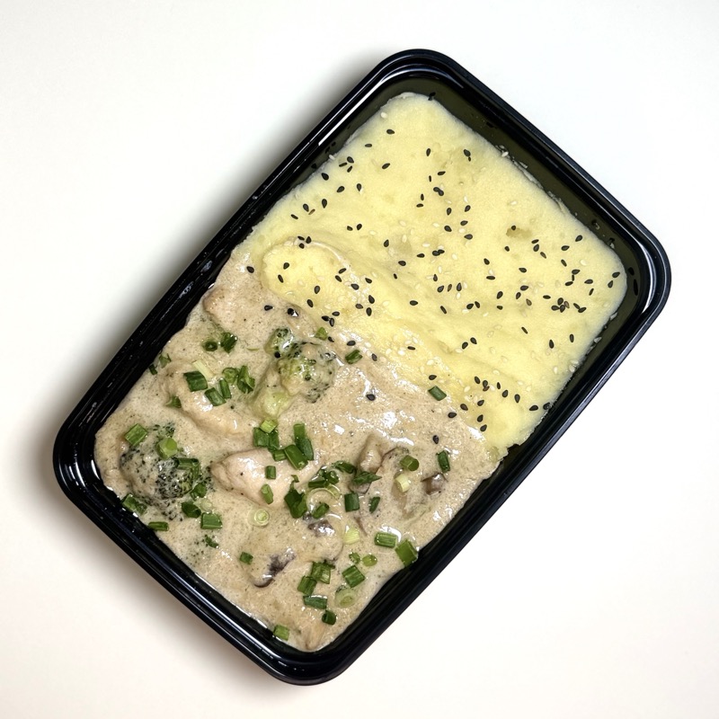 Chicken cream purée