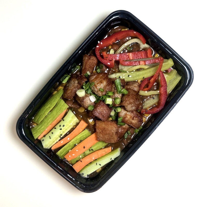 Pork Mexican vegetables