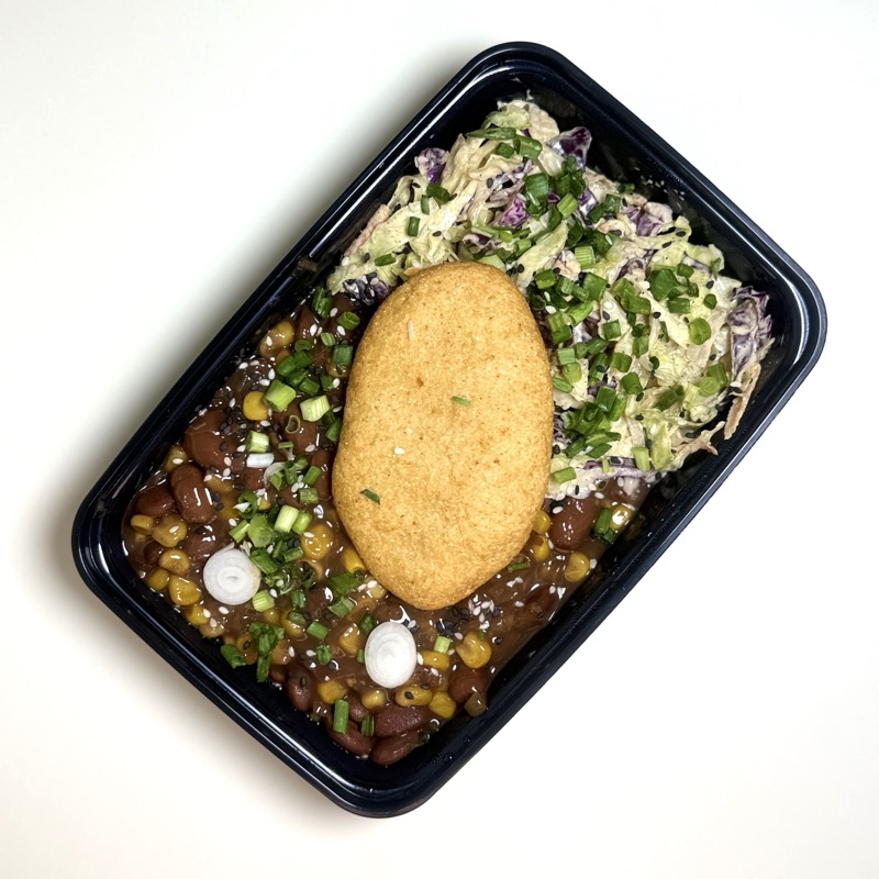 Vegan Mexican lobiani